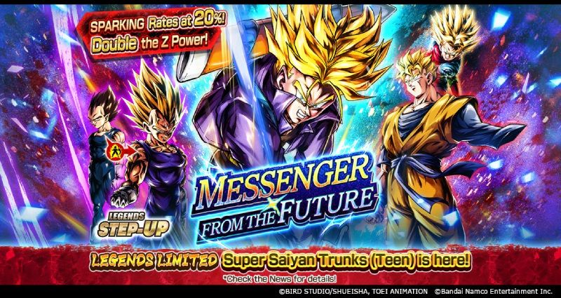 A New Summon with LL Super Saiyan Trunks (Teen) On Now in Dragon Ball Legends! Dragon Ball Super: SUPER HERO Collab Campaign Also Starting Now!